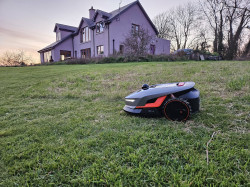 New Sunseeker X4 Robotic Mower from Ardkeen Hire Ltd, Waterford, Ireland New Sunseeker X4 Robotic Mower from Ardkeen Hire Ltd, Waterford, Ireland